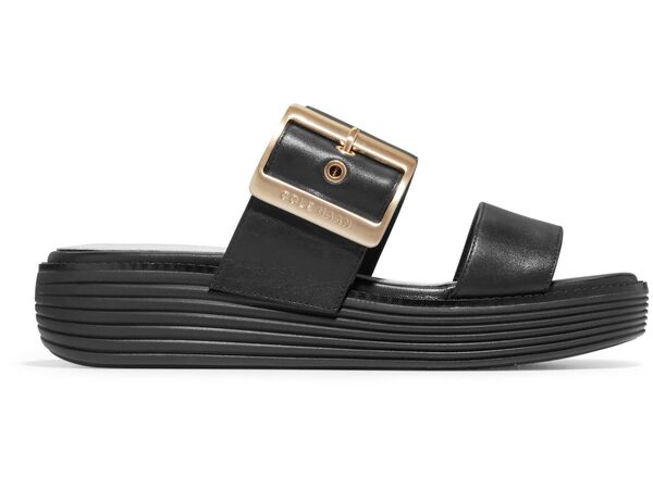 コールハーン レディース サンダル シューズ Originalgrand Platform Slides Black/Black 26,100円