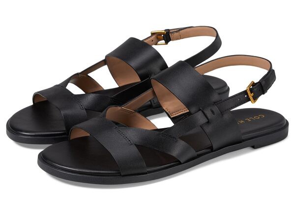 コールハーン レディース サンダル シューズ Fawn Sandals Black Leather