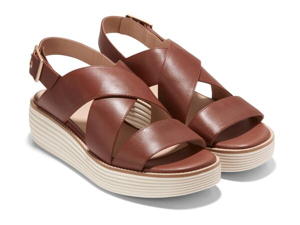 コールハーン レディース サンダル シューズ Originalgrand Platform Sandals Dark Cuoio/Ivorの通販は 28,470円