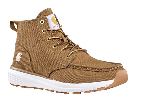 カーハート レディース ブーツ・レインブーツ シューズ Haslett Moc Toe Canvas Chukka Brown Lightweigの通販は