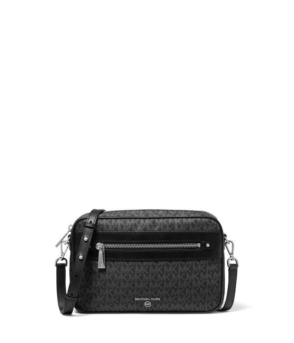 マイケルコース レディース ハンドバッグ バッグ Jet Set Charm Large East/West Crossbody Blackの通販は