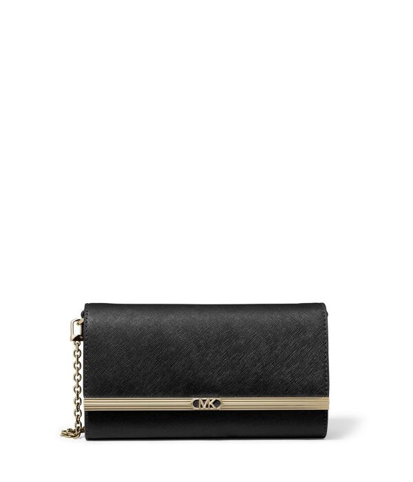 マイケルコース レディース ハンドバッグ バッグ Mona Large East/West Clutch Black