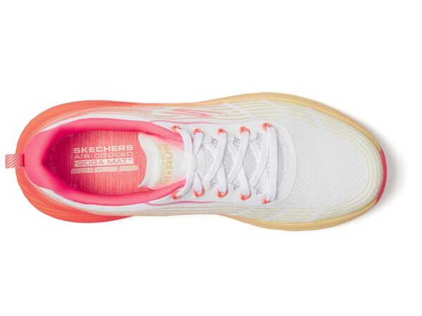 スケッチャーズ レディース スニーカー シューズ Max Cushioning Elite 2.0 Speed Play White/Pinkの通販は