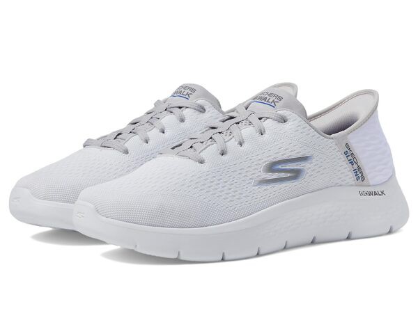 スケッチャーズ メンズ スニーカー シューズ Go Walk Flex - New World Hands Free Slip-Ins White/Greyの通販は 15,251円