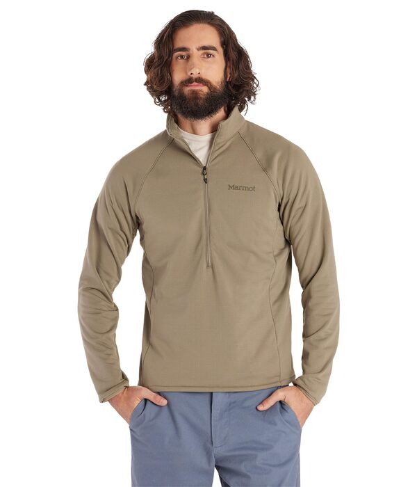 マーモット メンズ コート アウター Leconte 1/2 Zip Vetiver