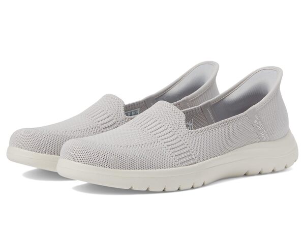 スケッチャーズ レディース スニーカー シューズ On-The-Go Flex - Camellia Hands Free Slip-Ins Light Grayの通販は