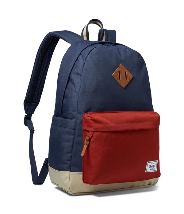 ハーシェルサプライ メンズ バックパック・リュックサック バッグ Herschel Heritage Backpack Black Iris/Redの通販は