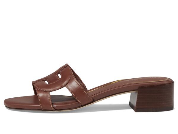 コールハーン レディース ヒール シューズ Chrisee Block Heel Sandal Dark Cuoio Leat