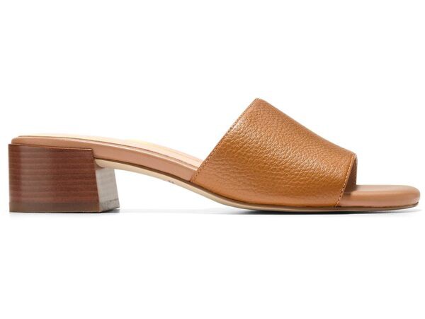 コールハーン レディース ヒール シューズ Calli Single Band Sandal Pecan Leather