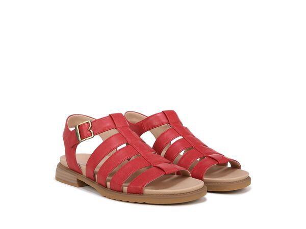 ドクター・ショール レディース サンダル シューズ A Ok Flat Sandal Heritage Red Sm