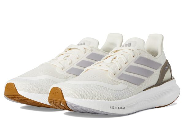 アディダス レディース スニーカー シューズ Pureboost 5 Running Shoes White/Glory Greの通販は 28,656円