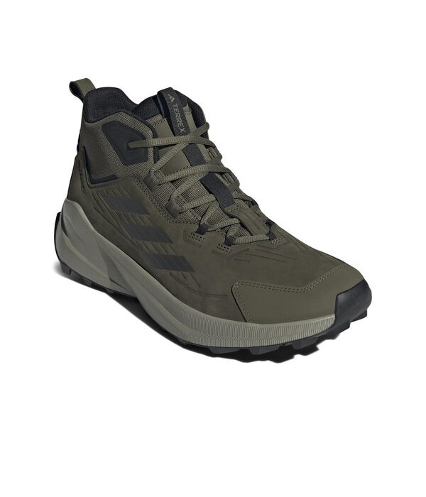 アディダス メンズ ブーツ・レインブーツ シューズ Terrex Trailmaker 2 Leather Hiking Shoes Olive Strata/Ol