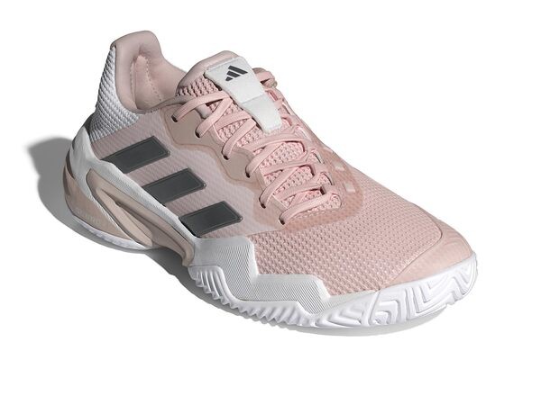 アディダス レディース スニーカー シューズ Barricade 13 Sandy Pink/Grey