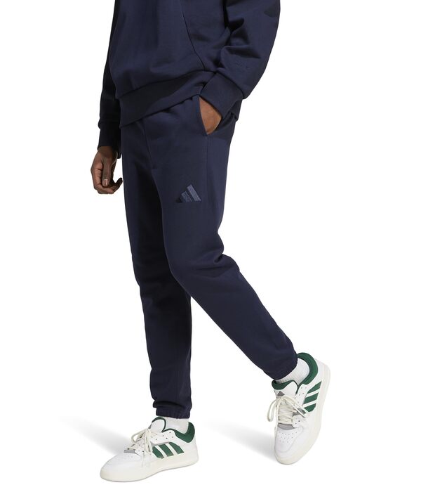 アディダス メンズ カジュアルパンツ ボトムス All SZN Fleece Regular Tapered Pant Inkの通販は