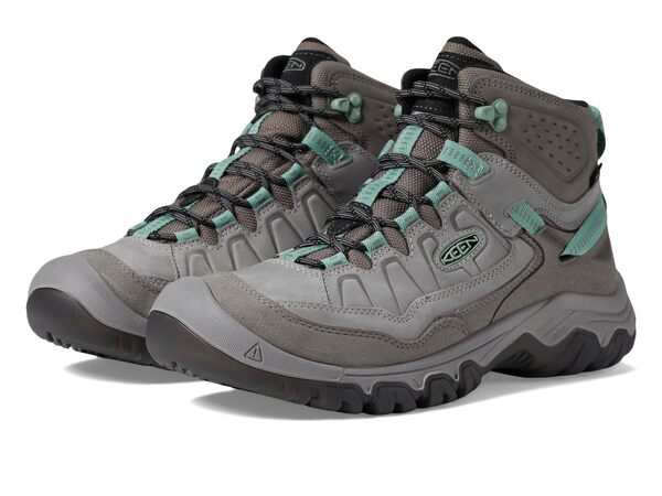 キーン レディース ブーツ・レインブーツ シューズ Targhee 4 Mid Height Durable Comfortable Waterproof Alloy/Granite G