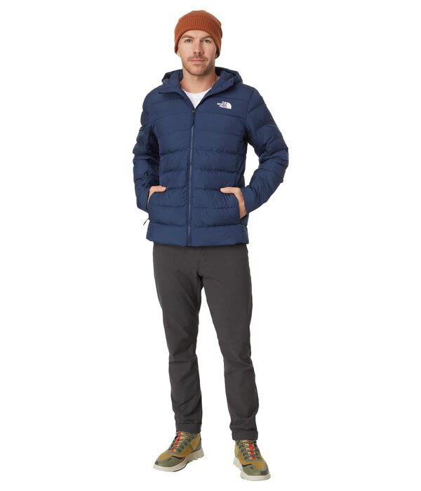 ノースフェイス メンズ コート アウター Aconcagua 3 Hoodie Summit Navy-NPF