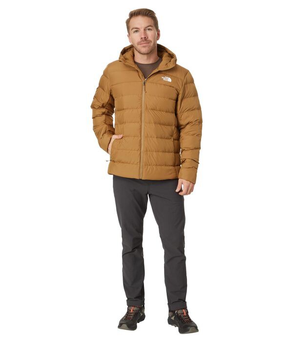 ノースフェイス メンズ コート アウター Aconcagua 3 Hoodie Utility Brown-N