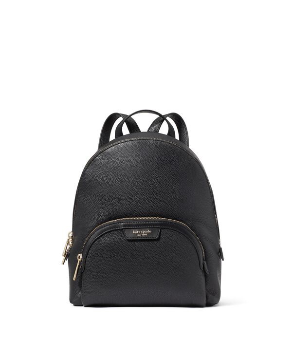 ケイトスペード レディース バックパック・リュックサック バッグ Hudson Pebbled Leather Medium Backpack Black