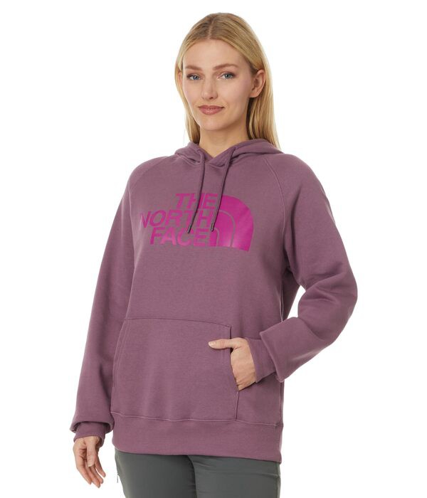 『お買得価格』ノースフェイス レディース パーカー・スウェット アウター Half Dome Pullover Hoodie Midnight Mauve/【正規品を安く買える!】