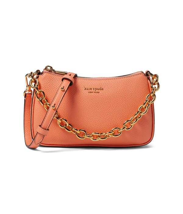 ケイトスペード レディース ハンドバッグ バッグ Jolie Pebbled Leather Small Convertible Crossbody Melon Ball