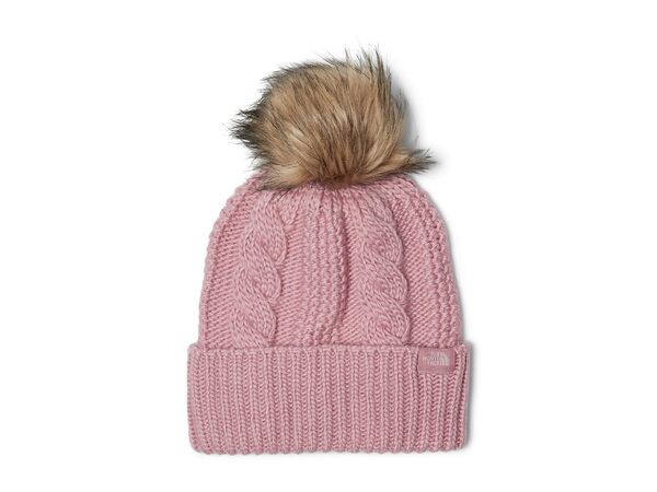 ノースフェイス レディース 帽子 アクセサリー Oh Mega Fur Pom Beanie Mauve