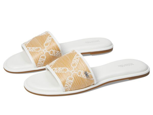 マイケルコース レディース サンダル シューズ Saylor Slide Natural/Optic W