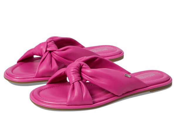 マイケルコース レディース サンダル シューズ Elena Flat Slide Cerise