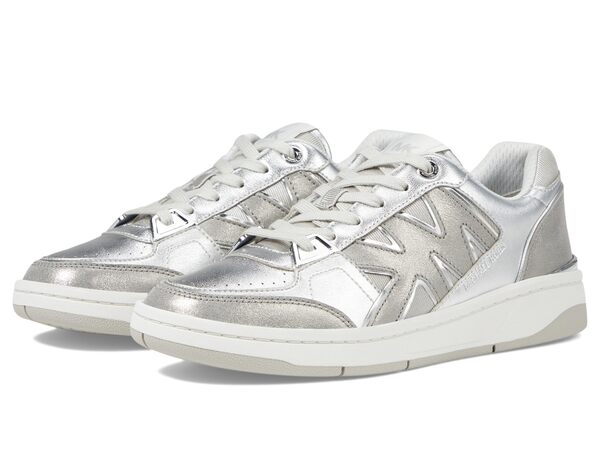 マイケルコース レディース スニーカー シューズ Rebel Lace Up Silverの通販は