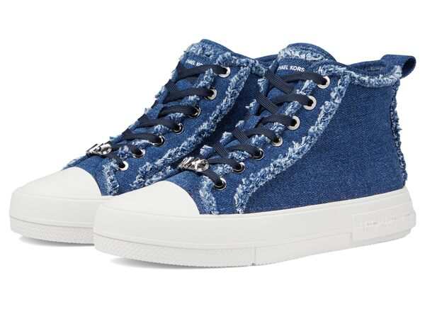 マイケルコース レディース スニーカー シューズ Evy High Top Denim