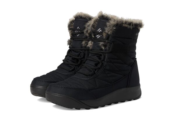 コロンビア レディース ブーツ・レインブーツ シューズ Minx Shorty IV Black/Titanium