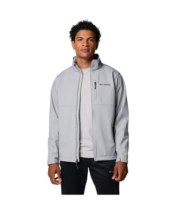 コロンビア メンズ コート アウター Ascender Softshell Jacket Columbia Grey 2