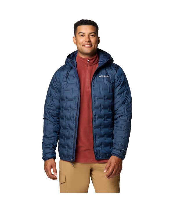 コロンビア メンズ コート アウター Delta Ridge Ii Down Hooded Jacket Collegiate Navyの通販は 38,800円