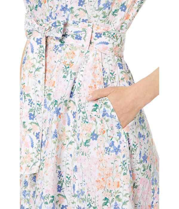 トミー ヒルフィガー レディース ワンピース トップス Sleeveless Floral Dress Bright White Mu