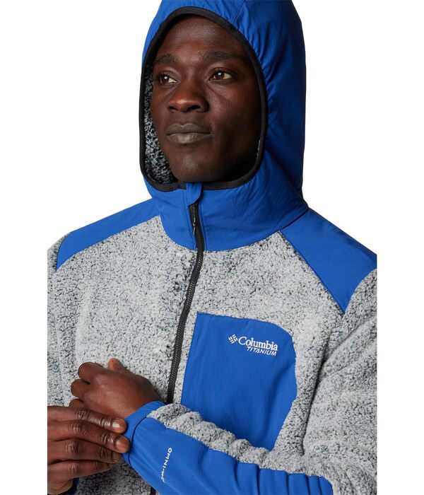 コロンビア メンズ コート アウター Arctic Crest Sherpa Full Zip Mountain Blue/Wの通販は