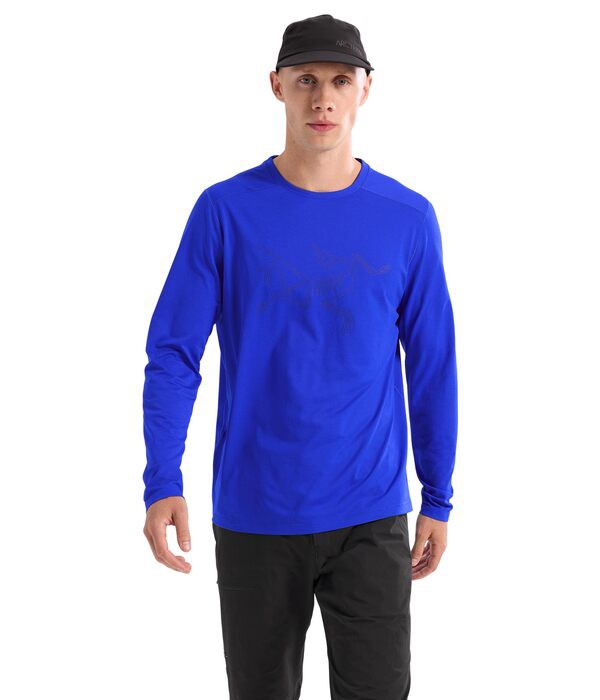 アークテリクス メンズ シャツ トップス Cormac Logo Long Sleeve Vitality Heatheの通販は