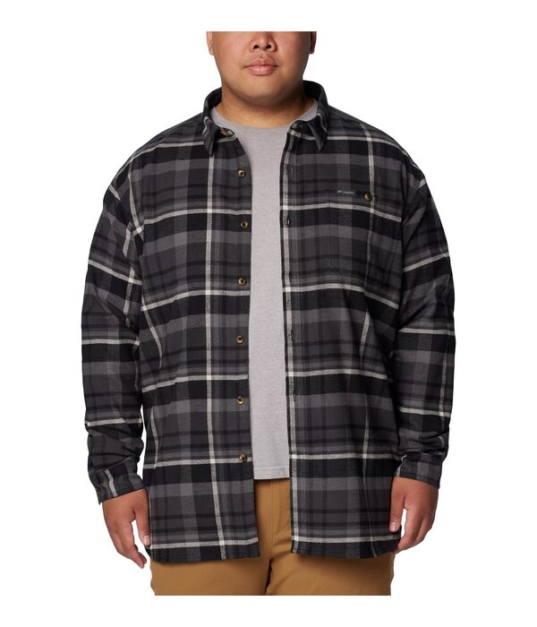 コロンビア メンズ シャツ トップス Big & Tall Pitchstone Heavyweight Flannel II Black Multi Pla