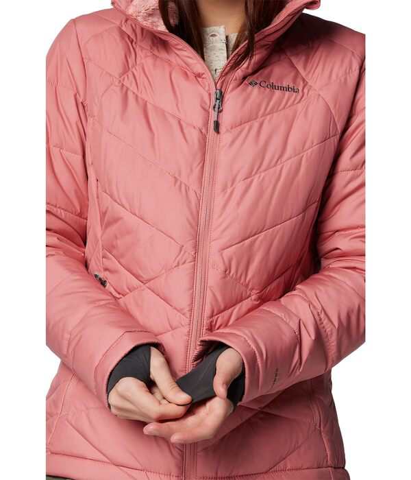 コロンビア レディース コート アウター Heavenly Hooded Jacket Pink Agave