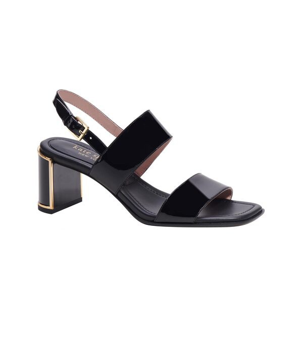 ケイトスペード レディース ヒール シューズ Merrit Heel Sandal Black