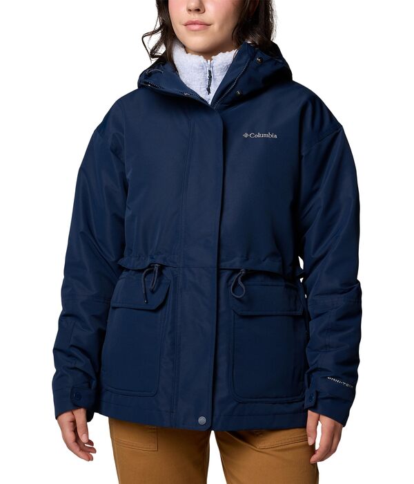 コロンビア レディース コート アウター Drop Ridge II Interchange Jacket Collegiate Navyの通販は