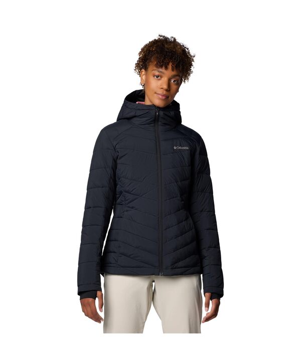 コロンビア レディース コート アウター Joy Peak II Hooded Jacket Blackの通販は