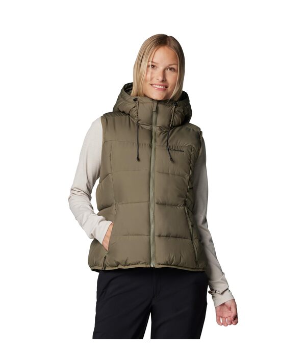 コロンビア レディース コート アウター Pike Lake II Insulated Vest Stone Green 1の通販は 24,708円