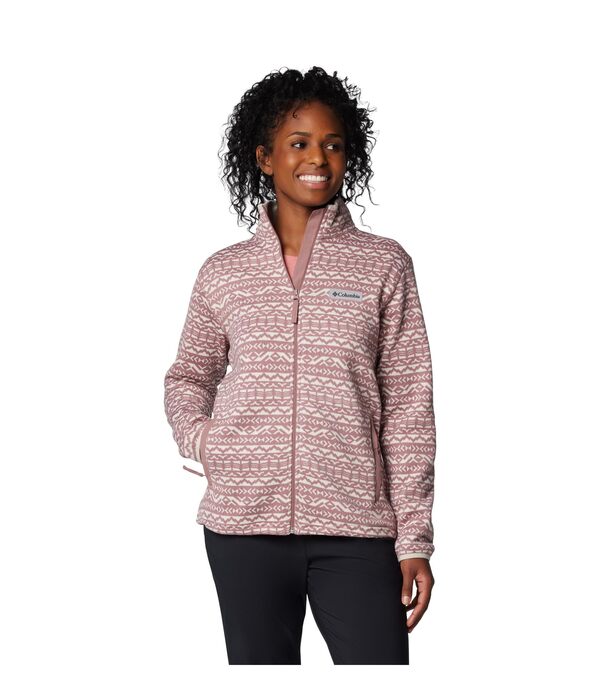 コロンビア レディース コート アウター Sweater Weather Print Full Zip Fig Madras Tonaの通販は