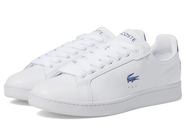 ラコステ メンズ スニーカー シューズ Carnaby Pro 124 2 SMA White/Blueの通販は 22,896円