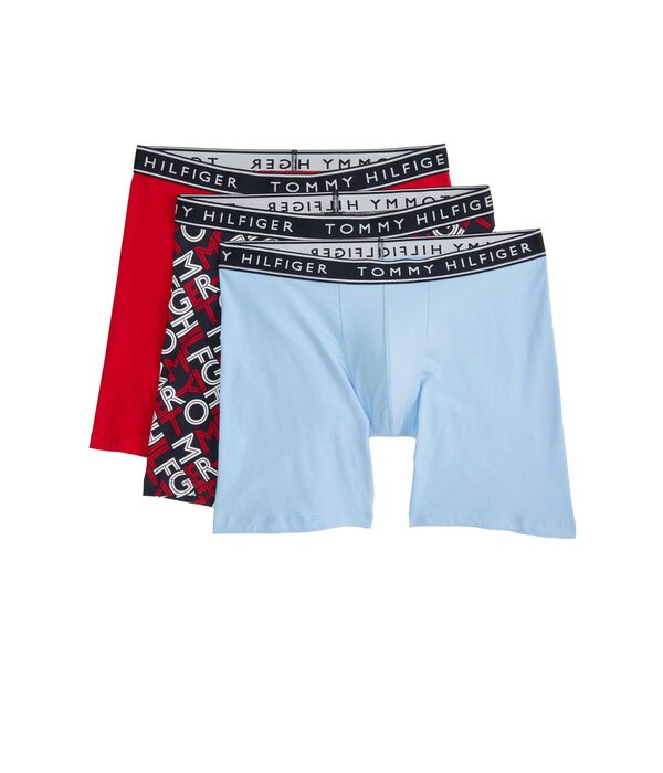 トミーヒルフィガー　パンツ TOMMY HILFIGER トミー ヒルフィガー 3枚セット ロング ボクサー