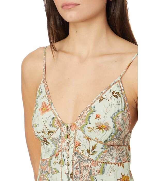 オールセインツ レディース ワンピース トップス Dahlia Cascade Dress Spring Greenの通販は