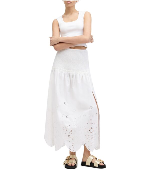 オールセインツ レディース スカート ボトムス Alex Emb Skirt