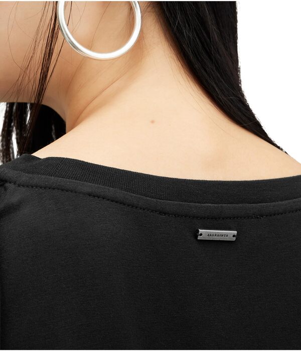 オールセインツ AllSaints Natalie Tee レディース シャツ トップス Black オールセインツ レディース シャツ トップス Natalie Tee Black