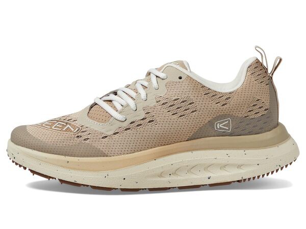 キーン レディース スニーカー シューズ WK400 Performance Breathable Walking Plaza Taupe/Bir