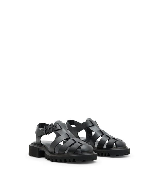 オールセインツ レディース サンダル シューズ Nessa Sandal Black