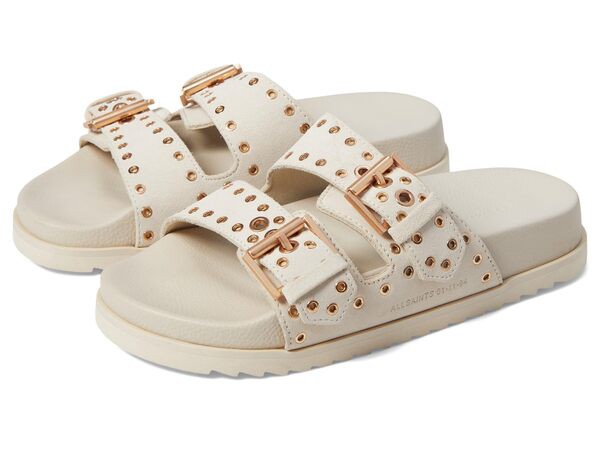 オールセインツ レディース サンダル シューズ Khai Sandal Parchment White